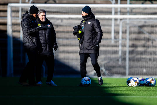 Helsingborgs materialförvaltare Lino Boriero och