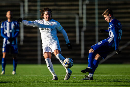 Helsingborgs Brandur Hendriksson Olsen och IFK Göteborg
