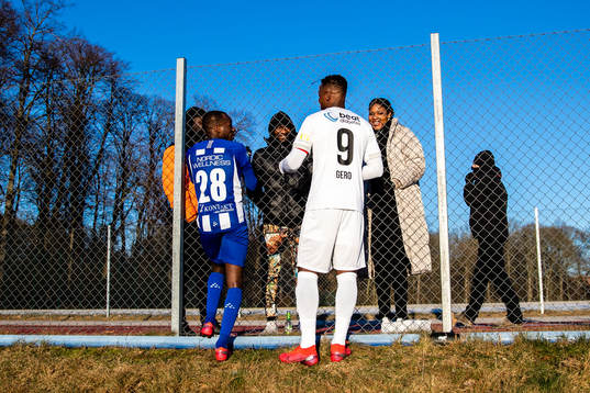 IFK Göteborg Alhassan Yusuf och Helsingborgs Alhaji Gero