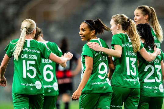 Bläddra bland fler bilder av Fotboll, Dam, Volkswagen Challenge, Final, Hammarby - Brommapojkarna