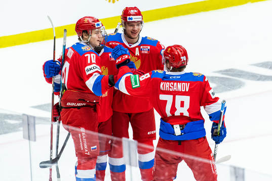 Zakhar Bardakov, Maxim Groshev and Kirill Kirsanov of