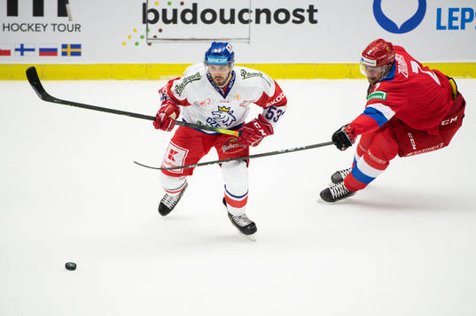Michael Spacek of Czech Republic and Sergei Zborovsky of