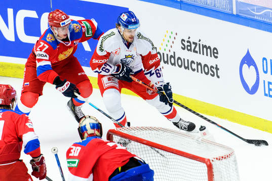 Daniel Gazda of Czech Republic and Maxim Sorkin of Russia