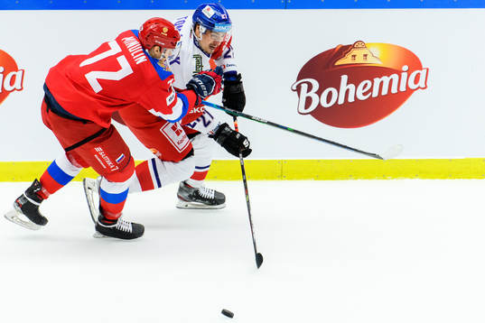 David Tomasek of Czech Republic and Artyom Minulin of Russia