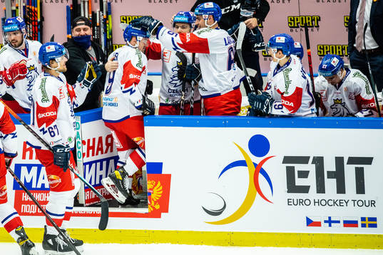 Jakub Flek of Czech Republic celebrates