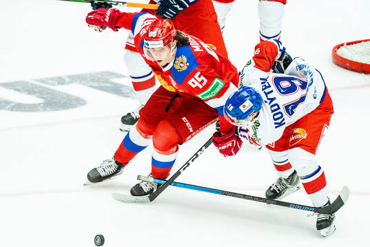 Danila Moiseyev of Russia and Petr Kodytek of Czech Republic