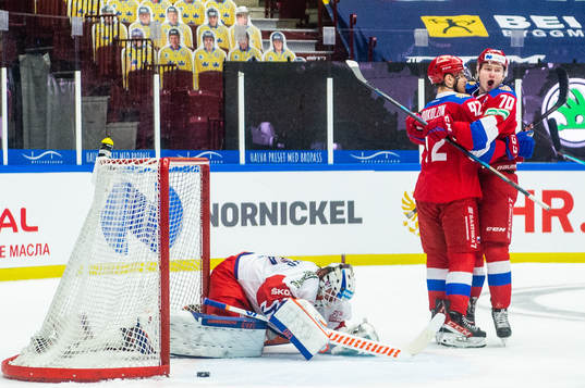 Bläddra bland fler bilder av Ice Hockey, Beijer Hockey Games, Russia - Czech Republic