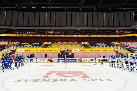 Interior view of Malmö Arena