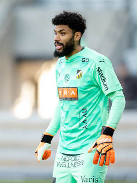 Häckens målvakt Jonathan Ursin Rasheed