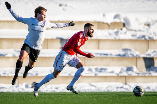 Landskronas Filip Ottosson och Kalmars Filip Sachpekidis