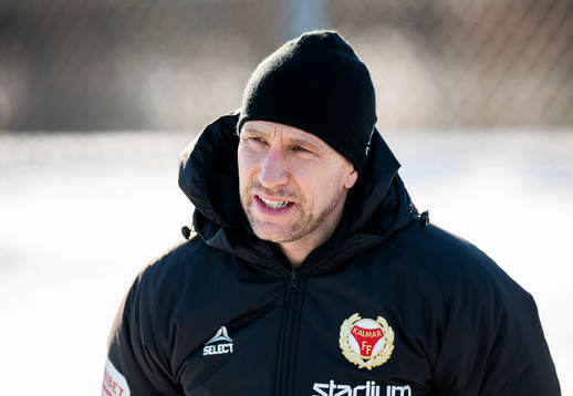 under träningsmatchen i fotboll mellan Kalmar och
