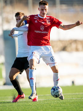Landskronas Oscar Petersson och Kalmars Elias Olsson