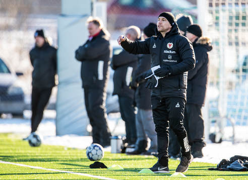 Kalmars tränare Henrik Rydström