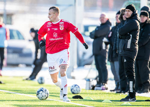 Kalmars tränare Henrik Rydström och Rasmus Sjöstedt