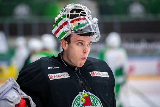 Rögles målvakt Johan Gustafsson