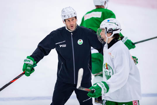 Rögles assisterande tränare Jan Larsson