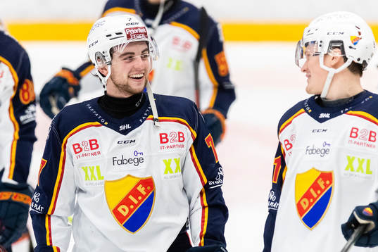 Djurgårdens Robert Nardella jublar