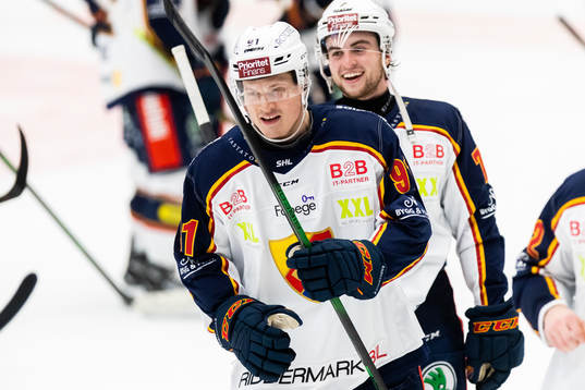 Djurgårdens Linus Andersson jublar