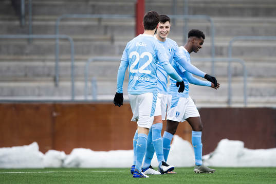 Malmö FFs Anel Ahmedhodzic jublar