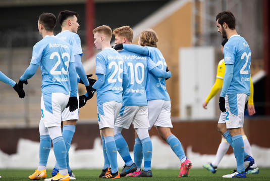 Malmö FFs Anders Christiansen jublar