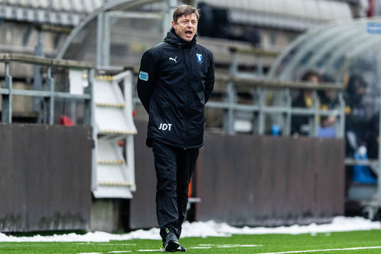 Malmö FFs huvudtränare Jon Dahl Tomasson
