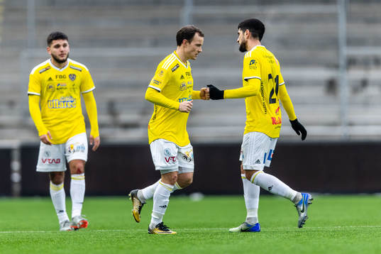 Falkenbergs Anton Wede och Mahmut Özen