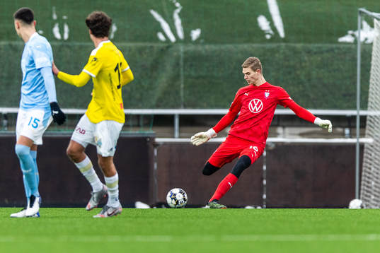 Malmö FFs målvakt Mathias Nilsson