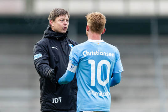 Malmö FFs huvudtränare Jon Dahl Tomasson