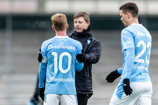 Malmö FFs huvudtränare Jon Dahl Tomasson