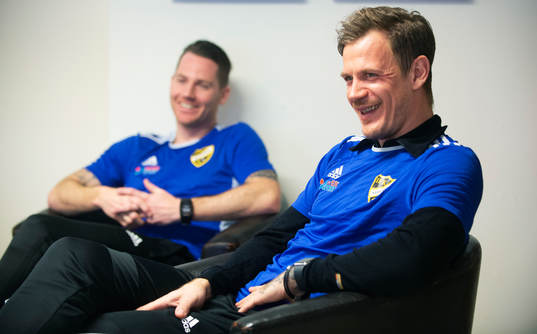 IFK Hässleholms nye målvaktstränare Johan Dahlin