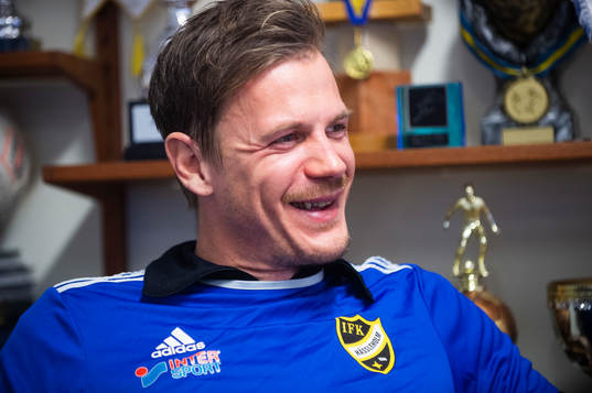 IFK Hässleholms nye målvaktstränare Johan Dahlin