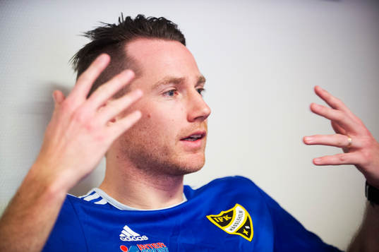 IFK Hässleholms nye målvaktstränare Johan Dahlin