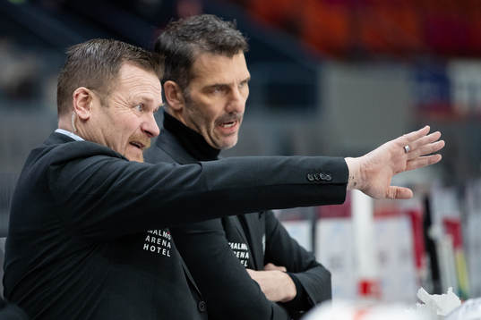 Malmö Redhawks tränare Joakim Fagervall