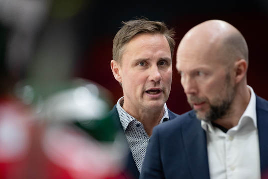 Frölundas tränare Roger Rönnberg