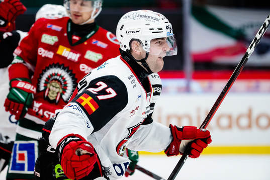 Malmö Redhawks Ponthus Westerholm jublar