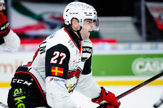 Malmö Redhawks Ponthus Westerholm jublar