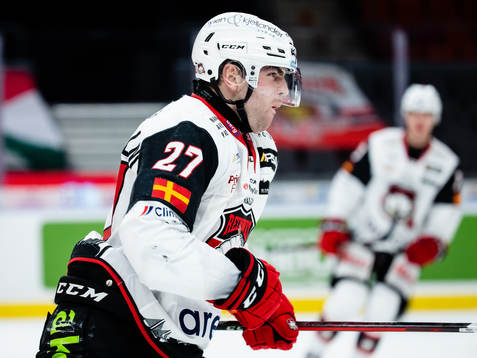 Malmö Redhawks Ponthus Westerholm jublar