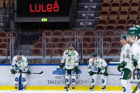 Färjestads Per Åslund, Martin Johansson och Olle Lycksell