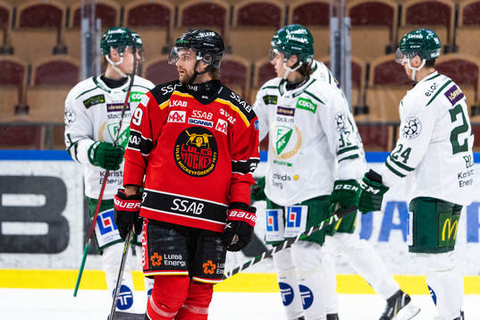 Luleås Pontus Själin deppar
