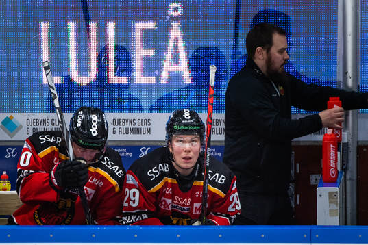 Luleås Erik Gustafsson deppar