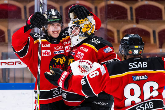 Luleås Radek Muzik jublar