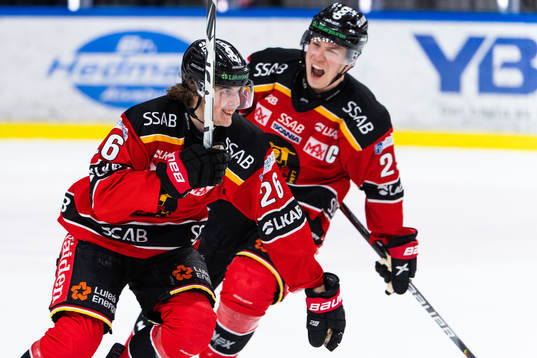 Luleås Radek Muzik jublar