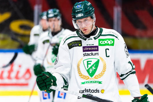 Färjestads Victor Ejdsell deppar