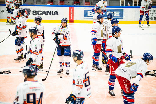 Oskarshamns och Växjös spelare