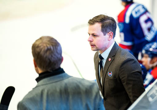 Oskarshamns tränare Martin Filander