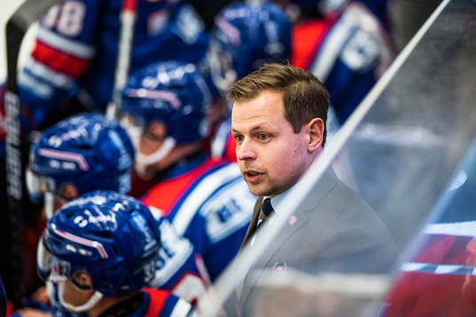 Oskarshamns tränare Martin Filander