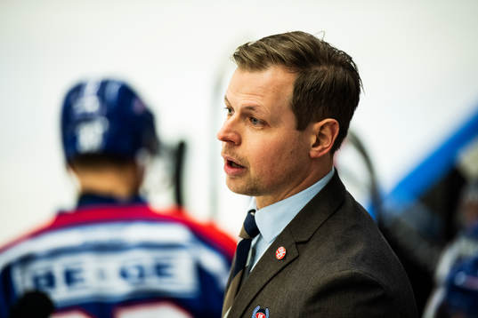 Oskarshamns tränare Martin Filander
