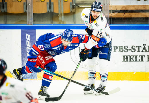 Oskarshamns Emil Wahlberg och Växjös Emil Pettersson