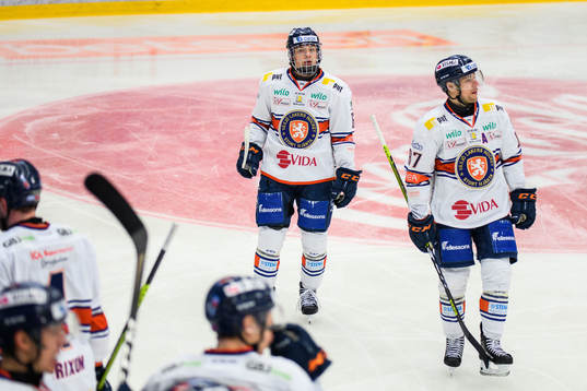 Växjös Robert Rosén och Victor Stjernborg deppar