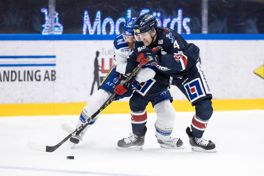 Leksands Mattias Ritola och Linköpings Filip Berglund